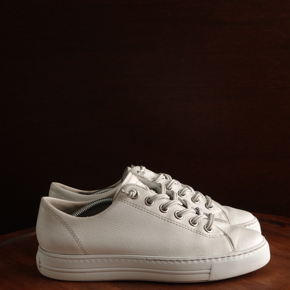Paul Green Sneakers WMS SZ UK 5.5 US 8 White Hadley Modern Comfort Casual Shoes